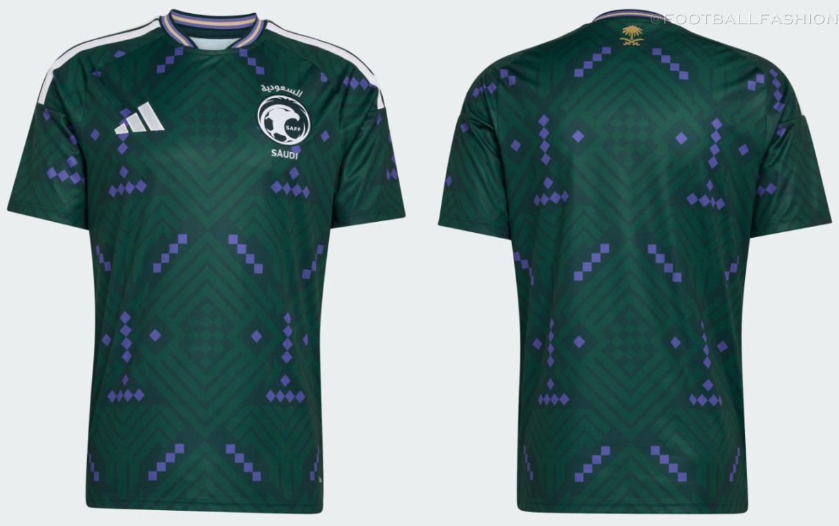 Saudi Arabia World Cup adidas 2025/26 Football Kit, 2026 Shirt, 25/26 Soccer Jersey, Camiseta de Futbol 2025-26, Camisa 25-26, Camisola, Trikot, Maglia, Maillot