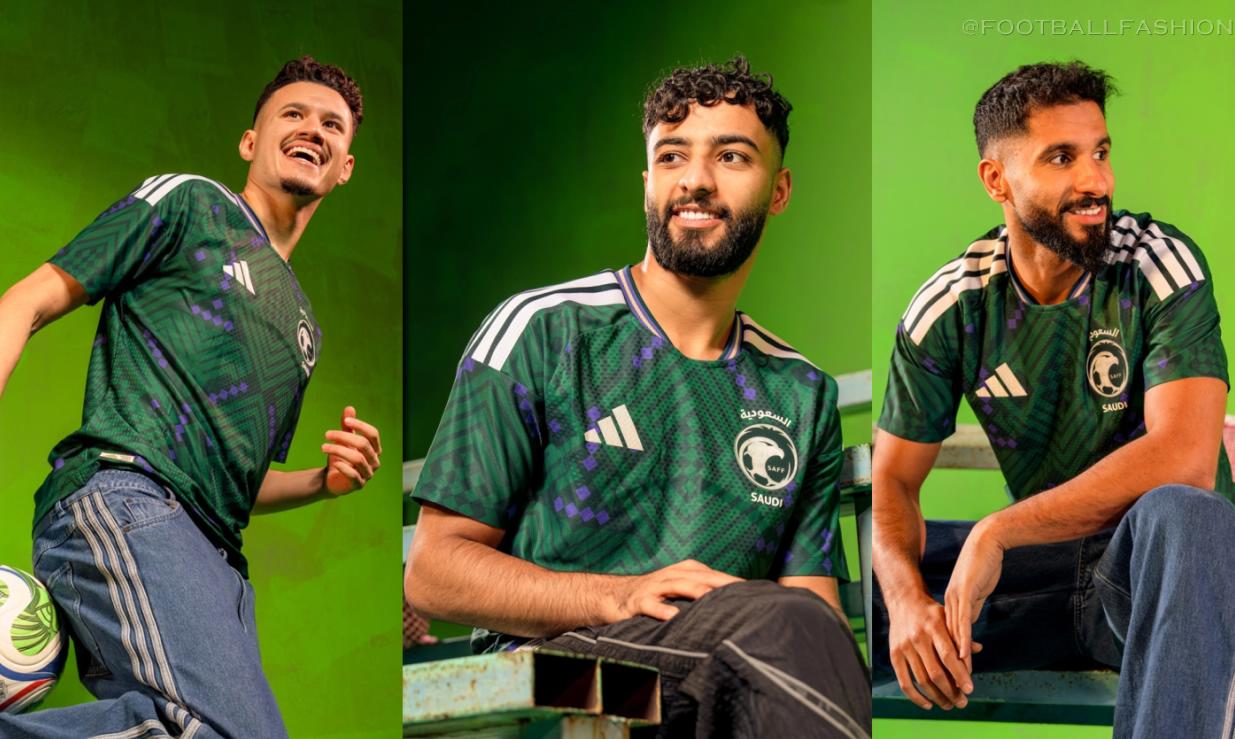 Saudi Arabia World Cup adidas 2025/26 Football Kit, 2026 Shirt, 25/26 Soccer Jersey, Camiseta de Futbol 2025-26, Camisa 25-26, Camisola, Trikot, Maglia, Maillot