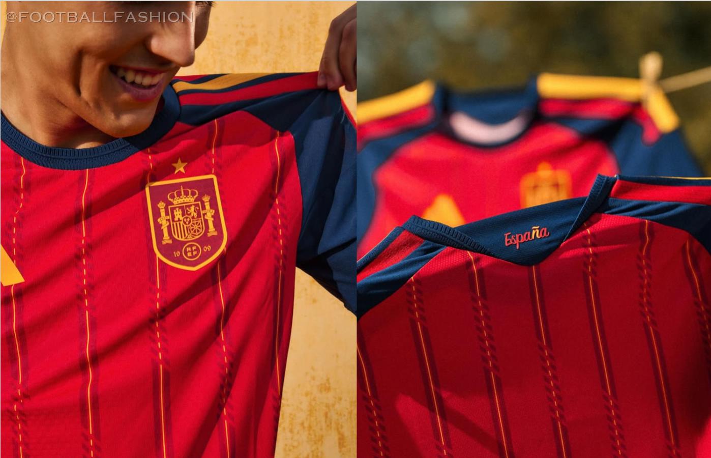 Spain World Cup adidas 2025 2025/26 Football Kit, 2026 Shirt, 25/26 Soccer Jersey, Camiseta de Futbol 2025-26, Camisa 25-26, Camisola, Trikot, Maglia, Maillot
