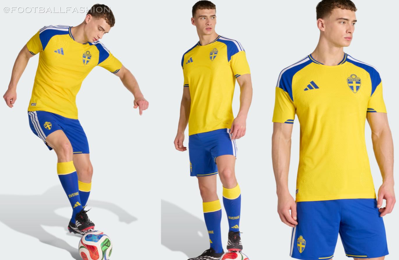 Sweden adidas World Cup 2026 2026/27 Football Kit, 2027 Shirt, 26/27 Soccer Jersey, Camiseta de Futbol 2026-27, Camisa 26-27, Camisola, Trikot, Maglia, Maillot

