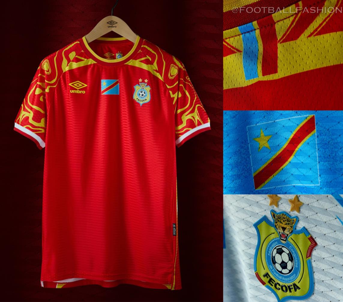 Democratic Republic Congo AFCON 2025 2026 2026/27 Football Kit, 2027 Shirt, 26/27 Soccer Jersey, Camiseta de Futbol 2026-27, Camisa 26-27, Camisola, Trikot, Maglia, Maillot