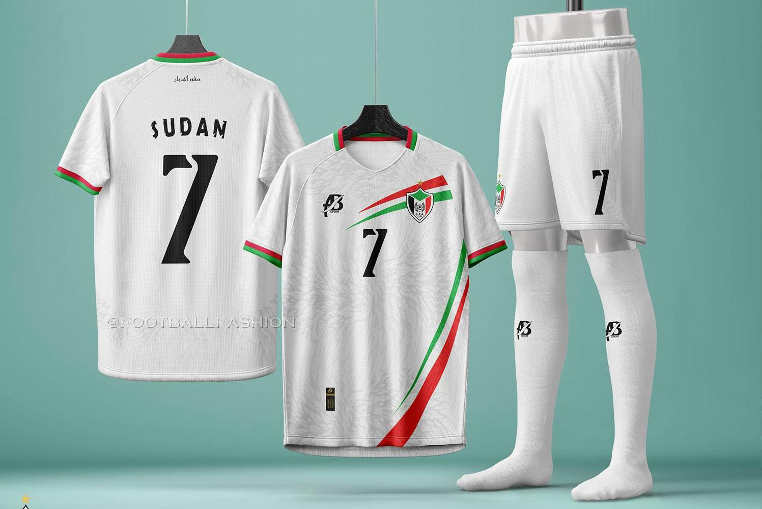 Sudan AFCON 2025 2026 2026/27 Football Kit, 2027 Shirt, 26/27 Soccer Jersey, Camiseta de Futbol 2026-27, Camisa 26-27, Camisola, Trikot, Maglia, Maillot