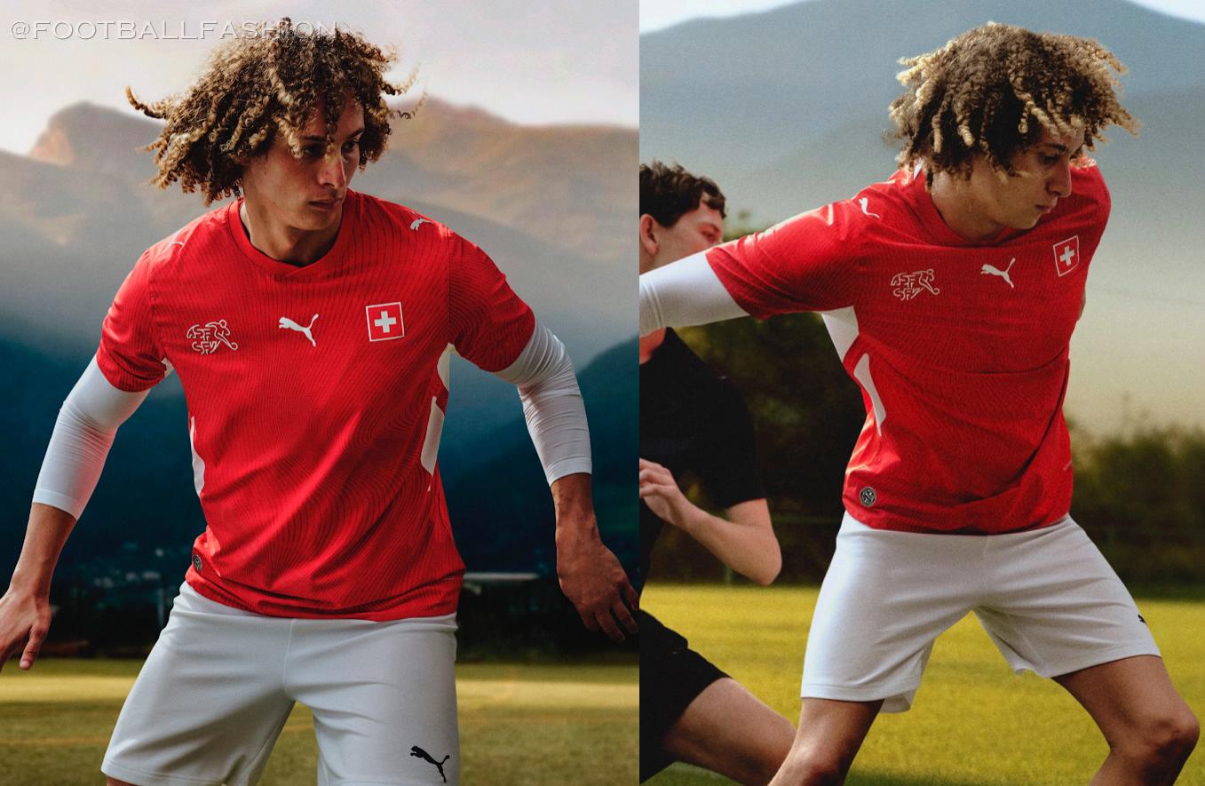 Switzerland Puma World Cup 2026 2026/27 Football Kit, 2027 Shirt, 26/27 Soccer Jersey, Camiseta de Futbol 2026-27, Camisa 26-27, Camisola, Trikot, Maglia, Maillot