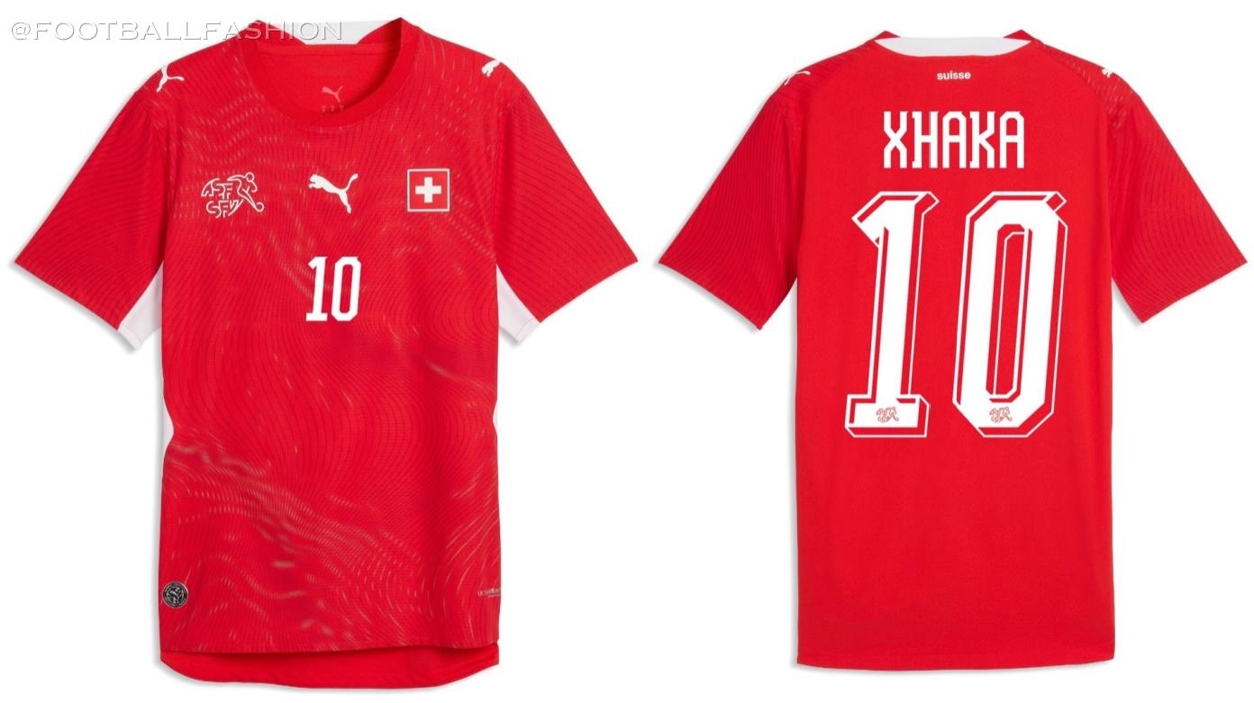 Switzerland Puma World Cup 2026 2026/27 Football Kit, 2027 Shirt, 26/27 Soccer Jersey, Camiseta de Futbol 2026-27, Camisa 26-27, Camisola, Trikot, Maglia, Maillot