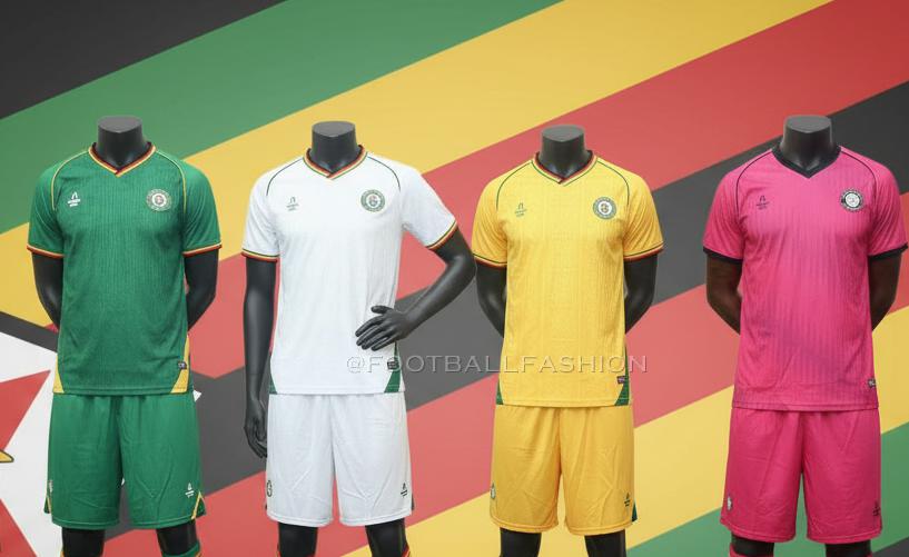 Zimbabwe AFCON 2025 2026 2026/27 Football Kit, 2027 Shirt, 26/27 Soccer Jersey, Camiseta de Futbol 2026-27, Camisa 26-27, Camisola, Trikot, Maglia, Maillot