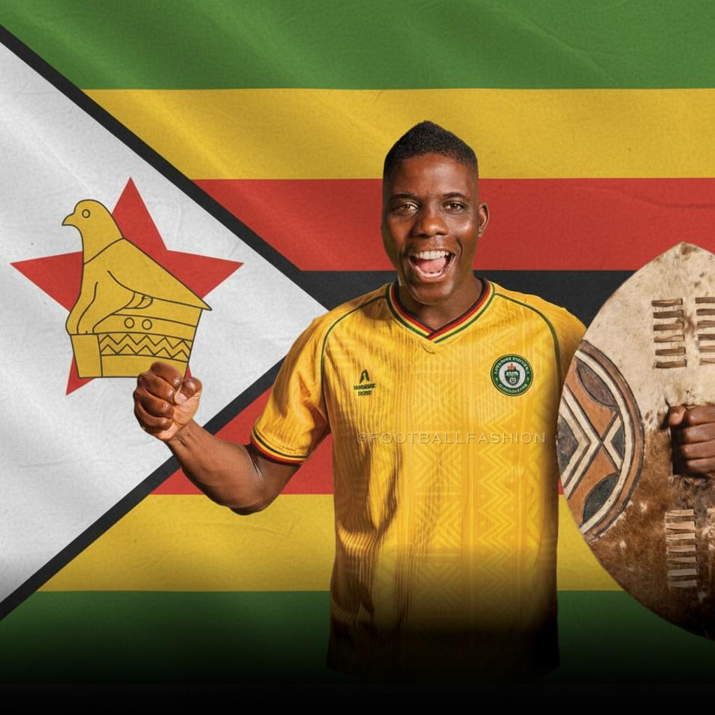 Zimbabwe AFCON 2025 2026 2026/27 Football Kit, 2027 Shirt, 26/27 Soccer Jersey, Camiseta de Futbol 2026-27, Camisa 26-27, Camisola, Trikot, Maglia, Maillot
