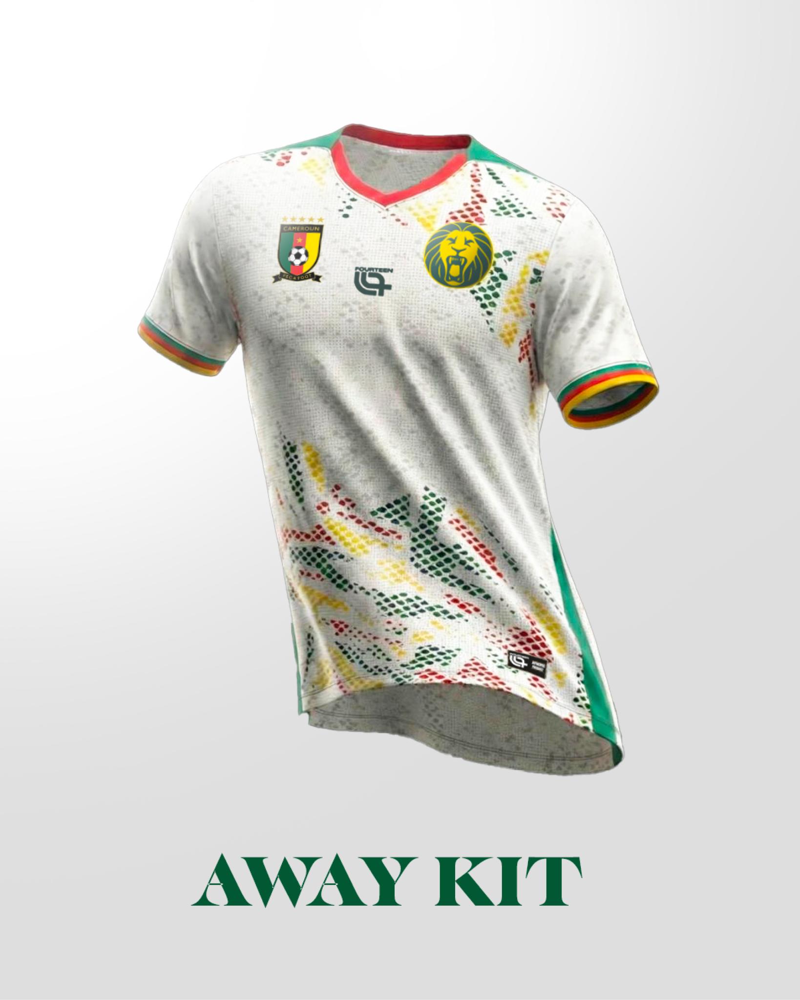 Cameroon 2025 2026 2026/27 Football Kit, 2027 Shirt, 26/27 Soccer Jersey, Camiseta de Futbol 2026-27, Camisa 26-27, Camisola, Trikot, Maglia, Maillot, Dres