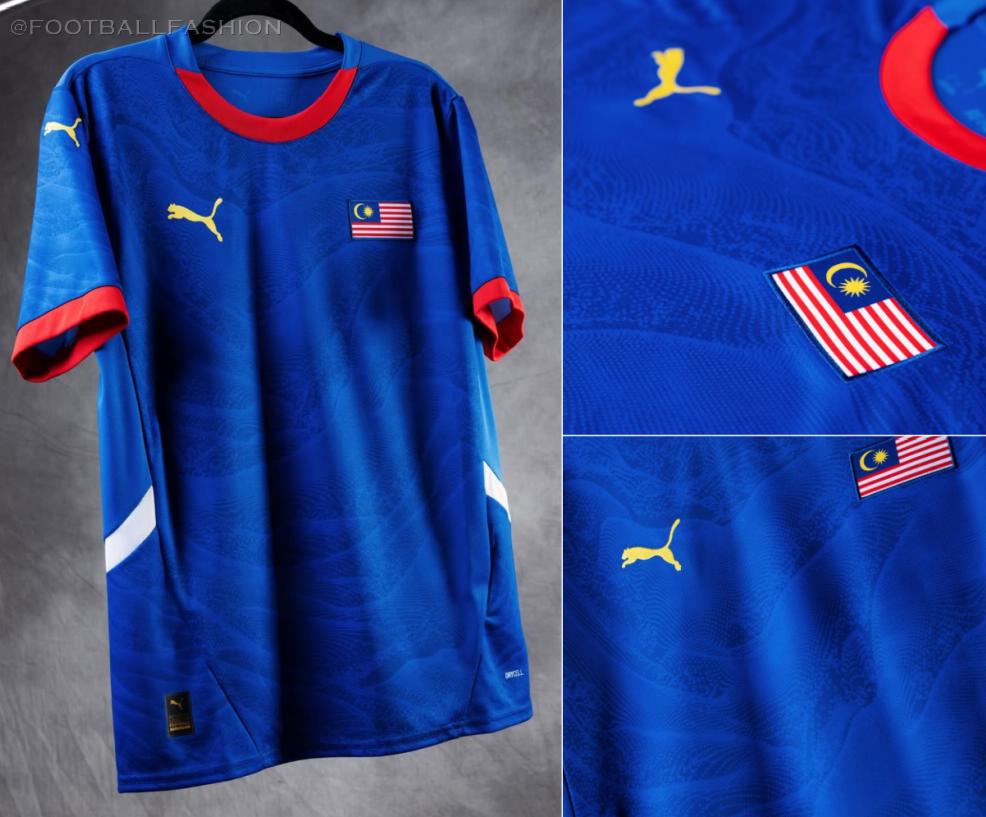 Malaysia Puma 2026 2026/27 Football Kit, 2027 Shirt, 26/27 Soccer Jersey, Camiseta de Futbol 2026-27, Camisa 26-27, Camisola, Trikot, Maglia, Maillot