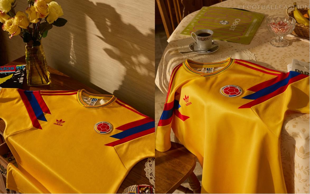 Colombia 1990 2026 2026/27 Football Kit, 2027 Shirt, 26/27 Soccer Jersey, Camiseta de Futbol 2026-27, Camisa 26-27, Camisola, Trikot, Maglia, Maillot
