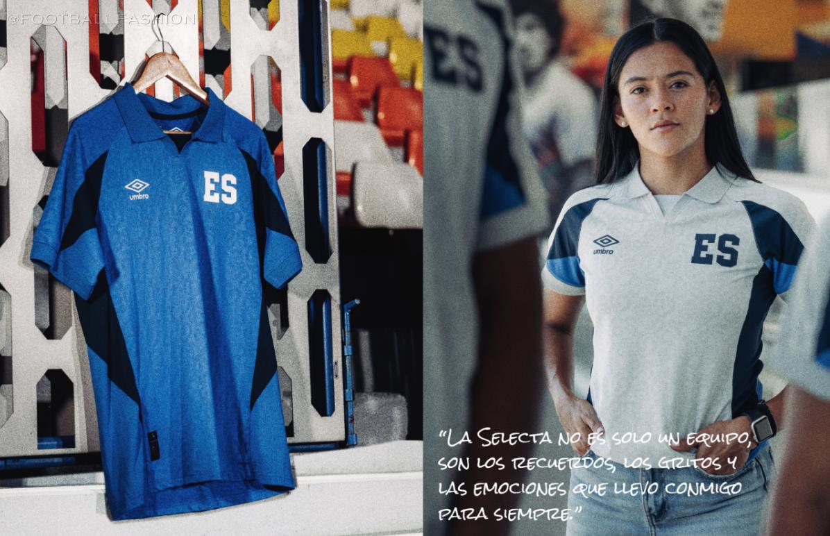 El Salvador Umbro 2026 2026/27 Football Kit, 2027 Shirt, 26/27 Soccer Jersey, Camiseta de Futbol 2026-27, Camisa 26-27, Camisola, Trikot, Maglia, Maillot