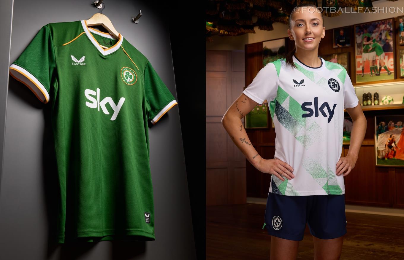 Ireland Castore 2026 2026/27 Football Kit, 2027 Shirt, 26/27 Soccer Jersey, Camiseta de Futbol 2026-27, Camisa 26-27, Camisola, Trikot, Maglia, Maillot