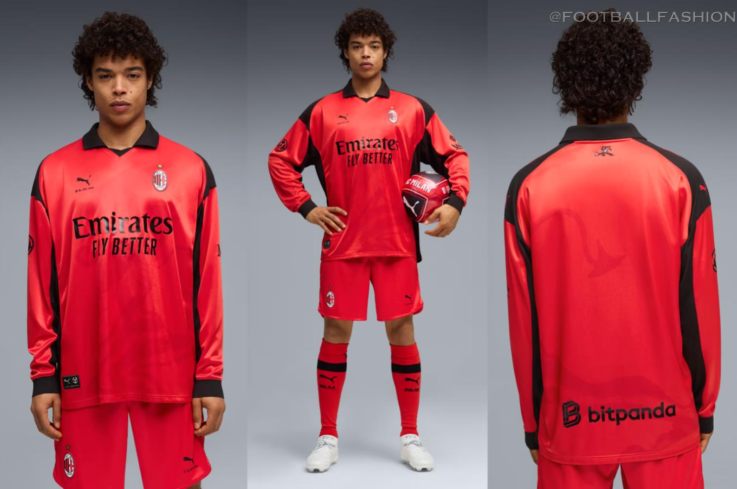 AC Milan PUMA 2026 2026/27 Football Kit, 2027 Shirt, 26/27 Soccer Jersey, Camiseta de Futbol 2026-27, Camisa 26-27, Camisola, Trikot, Maglia, Maillot