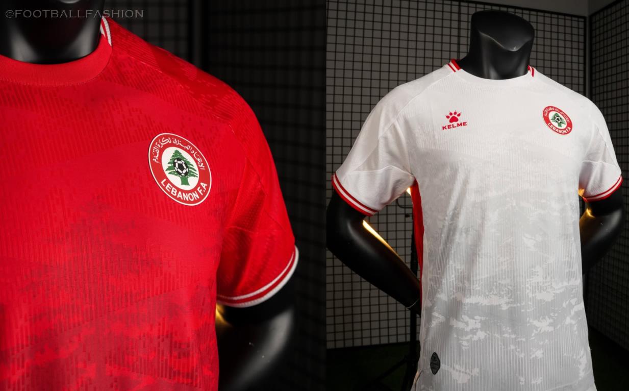 Lebanon Kelme 2026 2026/27 Football Kit, 2027 Shirt, 26/27 Soccer Jersey, Camiseta de Futbol 2026-27, Camisa 26-27, Camisola, Trikot, Maglia, Maillot
