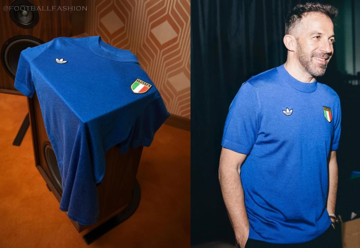 Italy 1970s adidas 2026/27 Football Kit, 2027 Shirt, 26/27 Soccer Jersey, Camiseta de Futbol 2026-27, Camisa 26-27, Camisola, Trikot, Maglia, Maillot