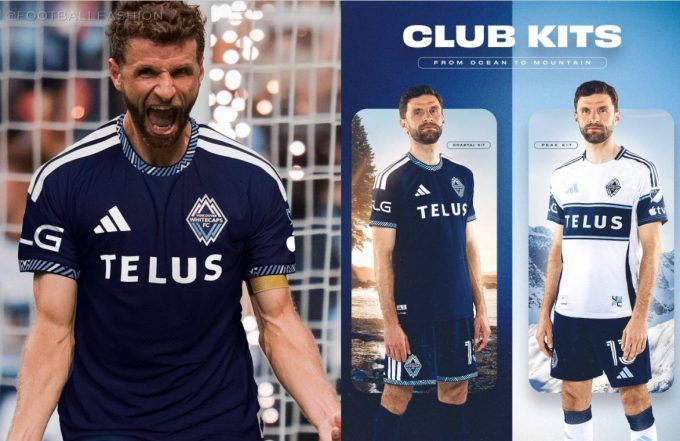Vancouver Whitecaps adidas 2026 2026/27 Football Kit, 2027 Shirt, 26/27 Soccer Jersey, Camiseta de Futbol 2026-27, Camisa 26-27, Camisola, Trikot, Maglia, Maillot