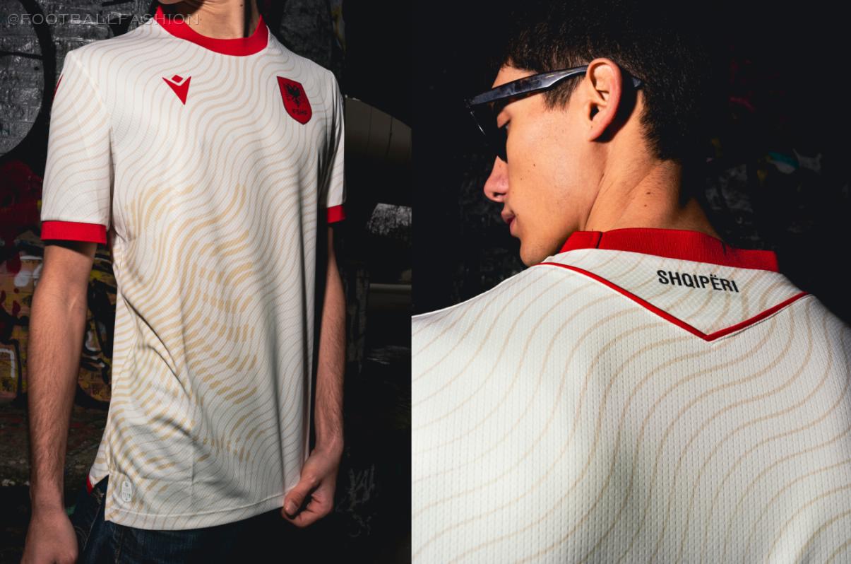 Albania Macron 2026 2026/27 Football Kit, 2027 Shirt, 26/27 Soccer Jersey, Camiseta de Futbol 2026-27, Camisa 26-27, Camisola, Trikot, Maglia, Maillot