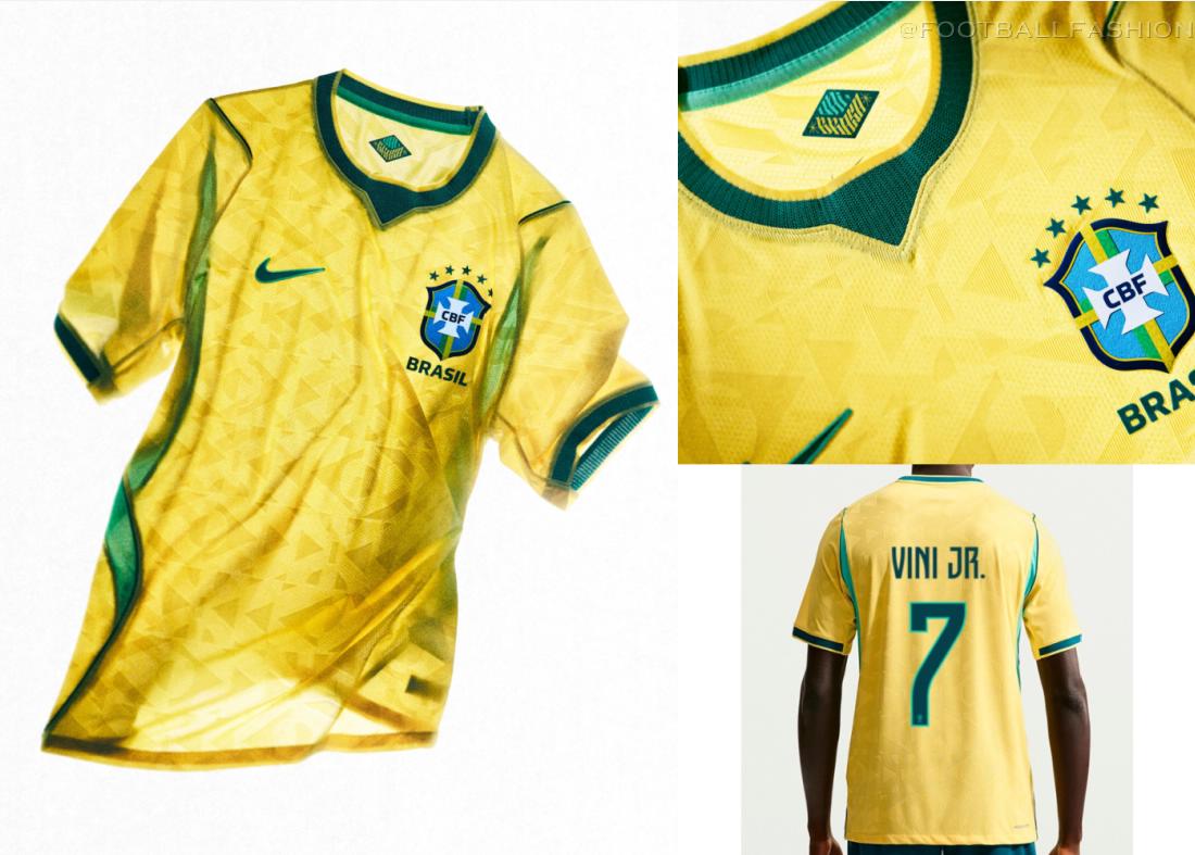 Brazil Nike World Cup 2026 2026/27 Football Kit, 2027 Shirt, 26/27 Soccer Jersey, Camiseta de Futbol 2026-27, Camisa 26-27, Camisola, Trikot, Maglia, Maillot
