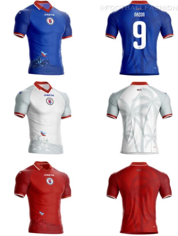 Haiti Saeta World Cup 2026 2026/27 Football Kit, 2027 Shirt, 26/27 Soccer Jersey, Camiseta de Futbol 2026-27, Camisa 26-27, Camisola, Trikot, Maglia, Maillot Ayiti
