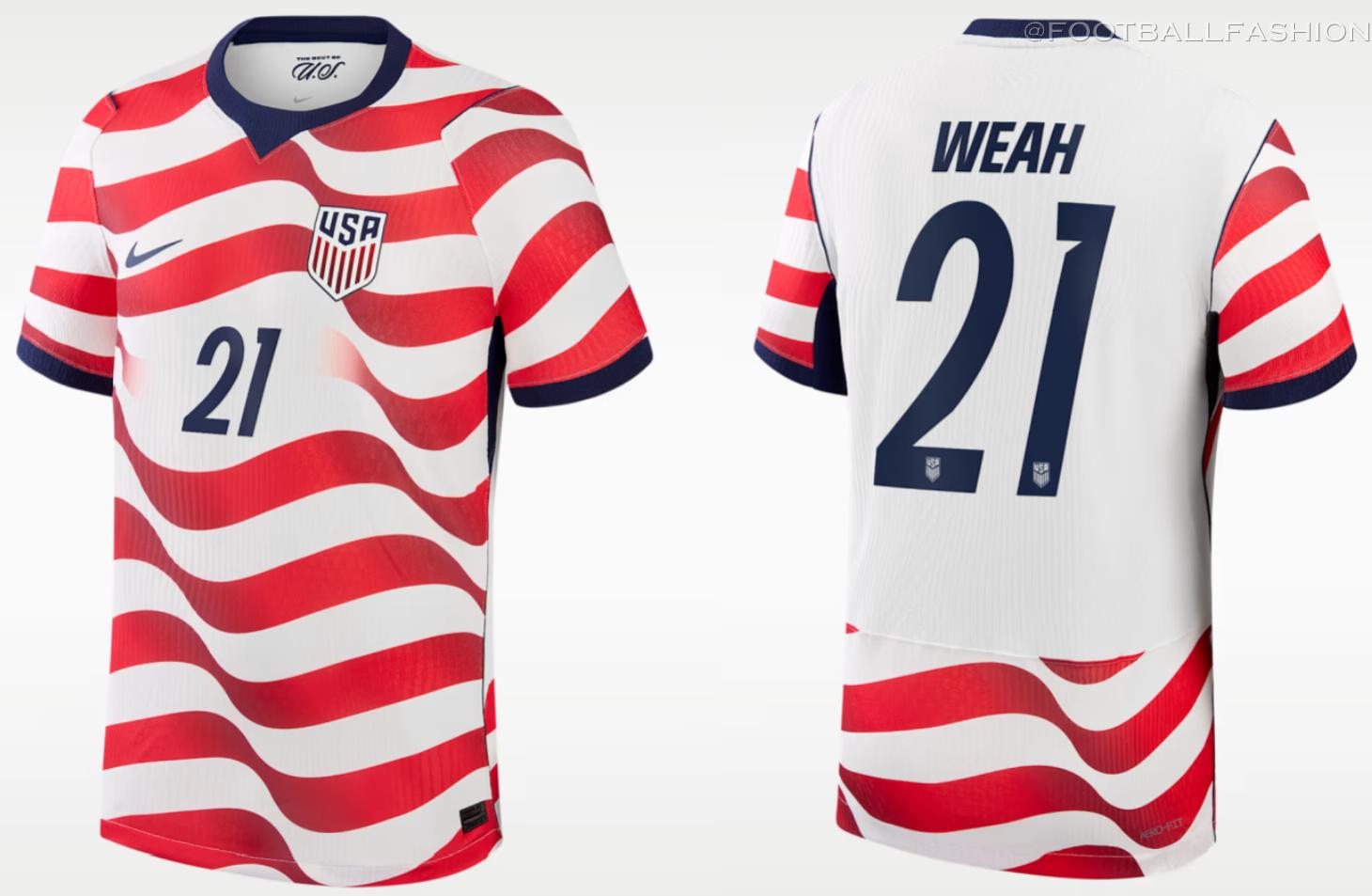 USA World Cup 2026 2026/27 Football Kit, 2027 Shirt, 26/27 Soccer Jersey, Camiseta de Futbol 2026-27, Camisa 26-27, Camisola, Trikot, Maglia, Maillot