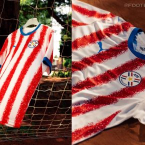 Paraguay Puma World Cup 2026 2026/27 Football Kit, 2027 Shirt, 26/27 Soccer Jersey, Camiseta de Futbol 2026-27, Camisa 26-27, Camisola, Trikot, Maglia, Maillot