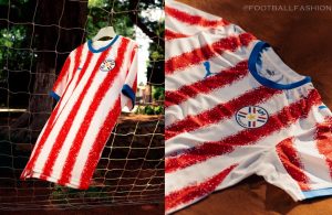 Paraguay Puma World Cup 2026 2026/27 Football Kit, 2027 Shirt, 26/27 Soccer Jersey, Camiseta de Futbol 2026-27, Camisa 26-27, Camisola, Trikot, Maglia, Maillot