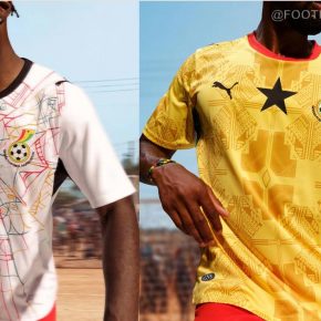 Ghana PUMA World Cup 2026 2026/27 Football Kit, 2027 Shirt, 26/27 Soccer Jersey, Camiseta de Futbol 2026-27, Camisa 26-27, Camisola, Trikot, Maglia, Maillot