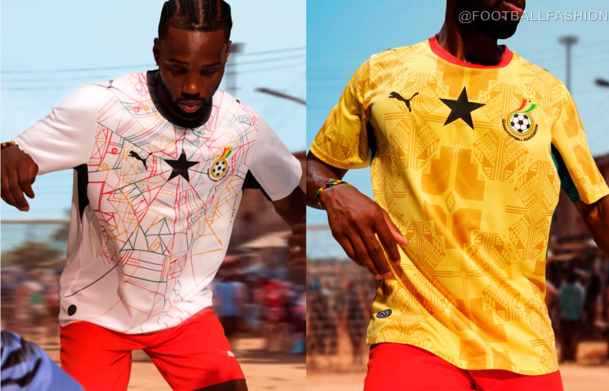 Ghana PUMA World Cup 2026 2026/27 Football Kit, 2027 Shirt, 26/27 Soccer Jersey, Camiseta de Futbol 2026-27, Camisa 26-27, Camisola, Trikot, Maglia, Maillot
