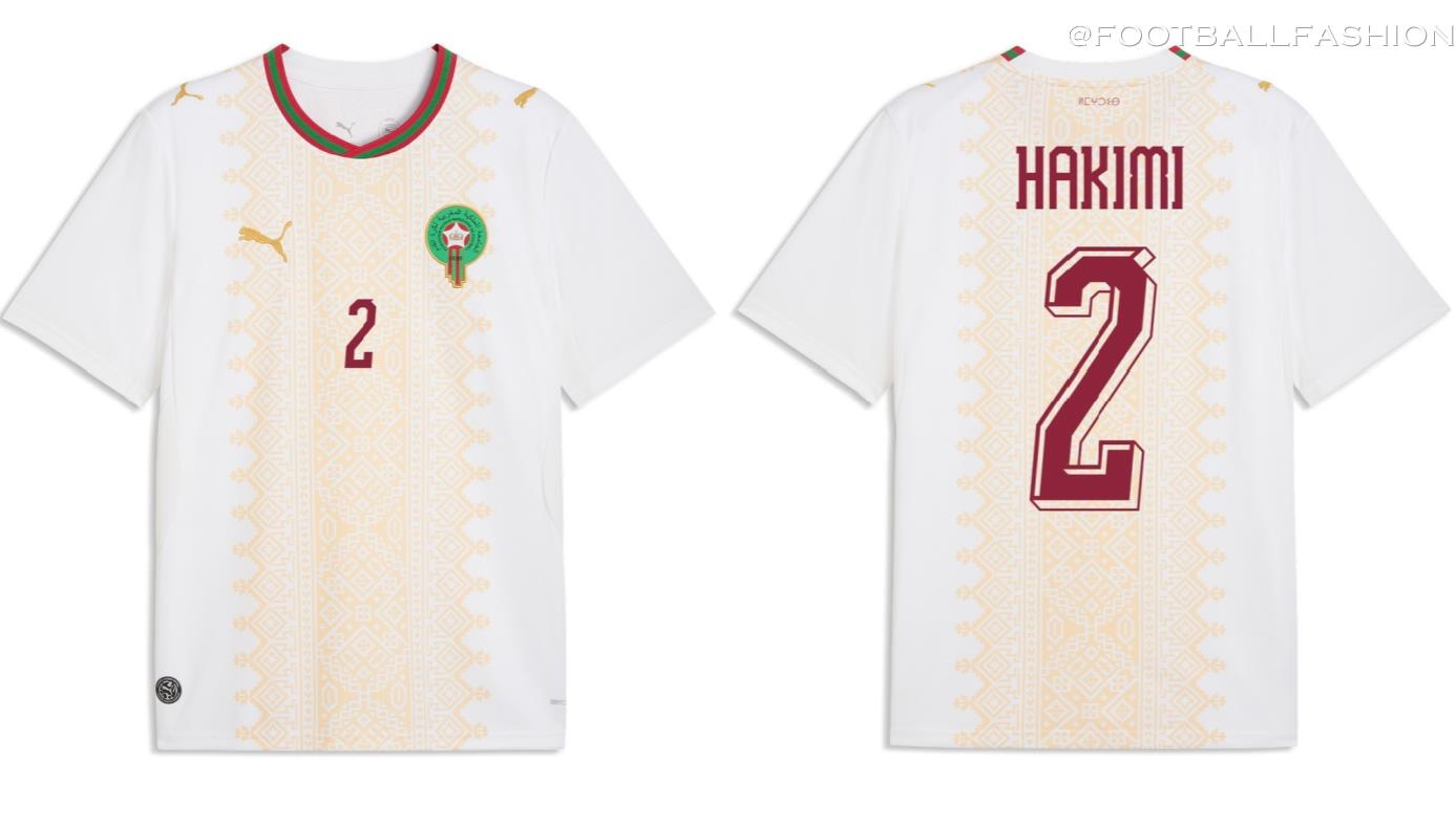 Morocco Puma World Cup 2026 2026/27 Football Kit, 2027 Shirt, 26/27 Soccer Jersey, Camiseta de Futbol 2026-27, Camisa 26-27, Camisola, Trikot, Maglia, Maillot Maroc