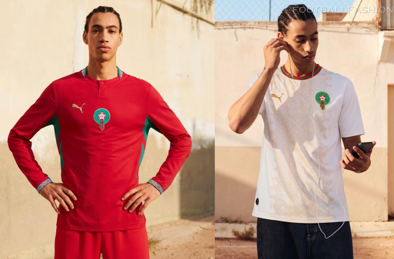 Morocco Puma World Cup 2026 2026/27 Football Kit, 2027 Shirt, 26/27 Soccer Jersey, Camiseta de Futbol 2026-27, Camisa 26-27, Camisola, Trikot, Maglia, Maillot Maroc