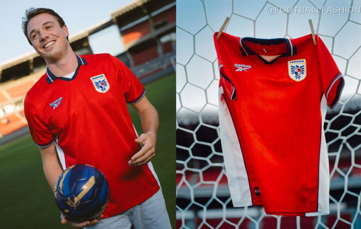 Panama Reebok World Cup 2026 2026/27 Football Kit, 2027 Shirt, 26/27 Soccer Jersey, Camiseta de Futbol 2026-27, Camisa 26-27, Camisola, Trikot, Maglia, Maillot
