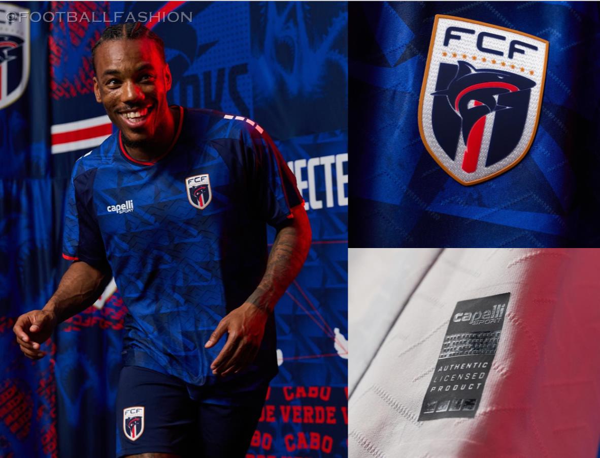 Cape Verde Capelli World Cup 2026 2026/27 Football Kit, 2027 Shirt, 26/27 Soccer Jersey, Camiseta de Futbol 2026-27, Camisa 26-27, Camisola, Trikot, Maglia, Maillot Cabo Verde
