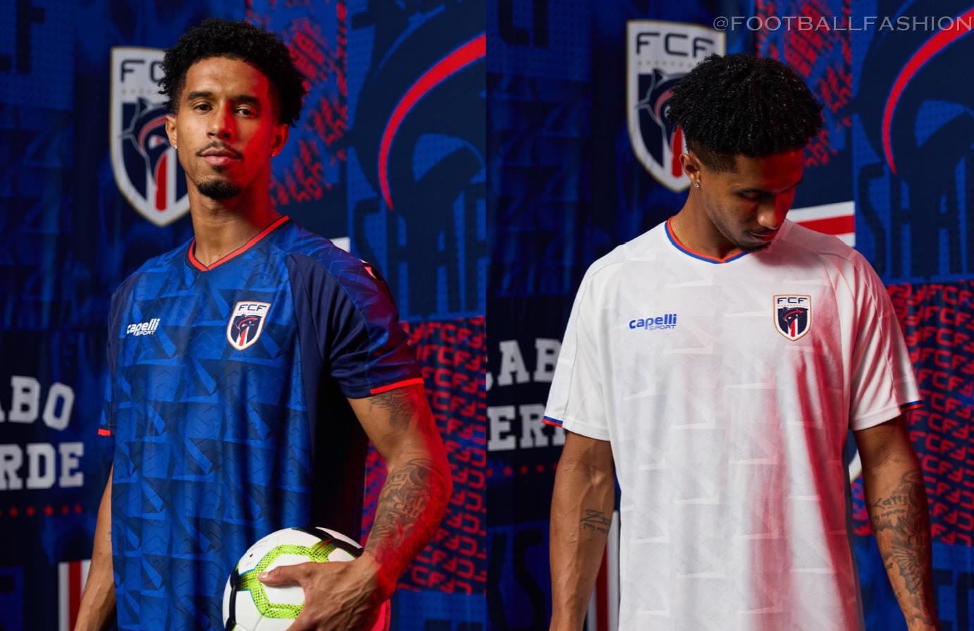 Cape Verde Capelli World Cup 2026 2026/27 Football Kit, 2027 Shirt, 26/27 Soccer Jersey, Camiseta de Futbol 2026-27, Camisa 26-27, Camisola, Trikot, Maglia, Maillot Cabo Verde