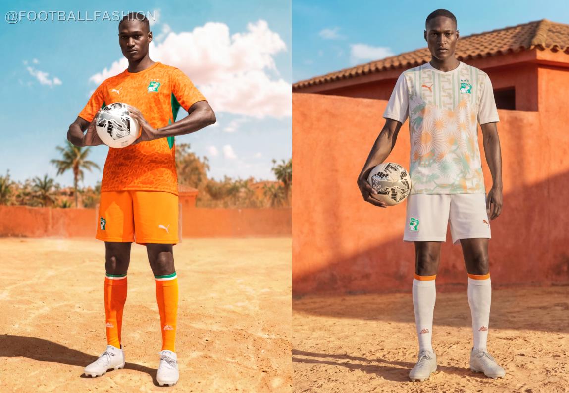 Côte d'Ivoire PUMA World Cup 2026 2026/27 Football Kit, 2027 Shirt, 26/27 Soccer Jersey, Camiseta de Futbol 2026-27, Camisa 26-27, Camisola, Trikot, Maglia, Maillot