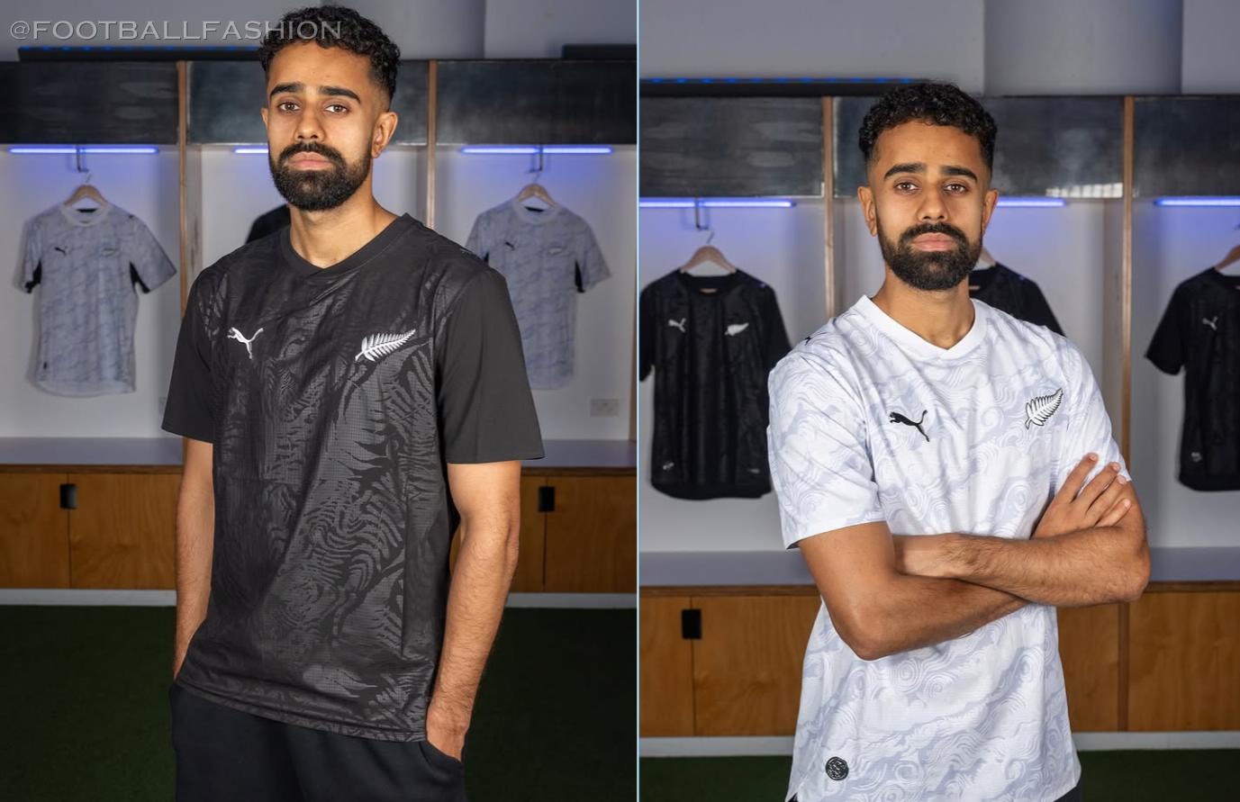 New Zealand PUMA World Cup 2026 2026/27 Football Kit, 2027 Shirt, 26/27 Soccer Jersey, Camiseta de Futbol 2026-27, Camisa 26-27, Camisola, Trikot, Maglia, Maillot
