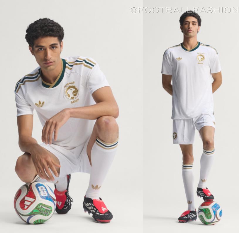White Saudi Arabia World Cup 2026 Jersey away kit