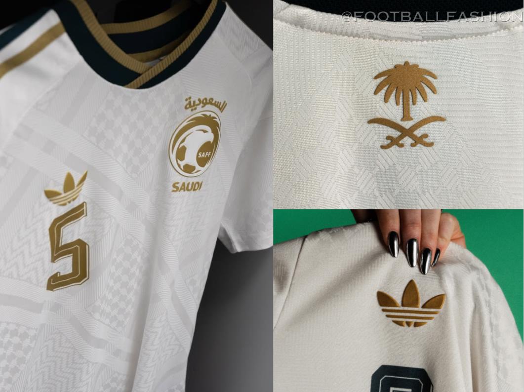 White Saudi Arabia World Cup 2026 Jersey away kit