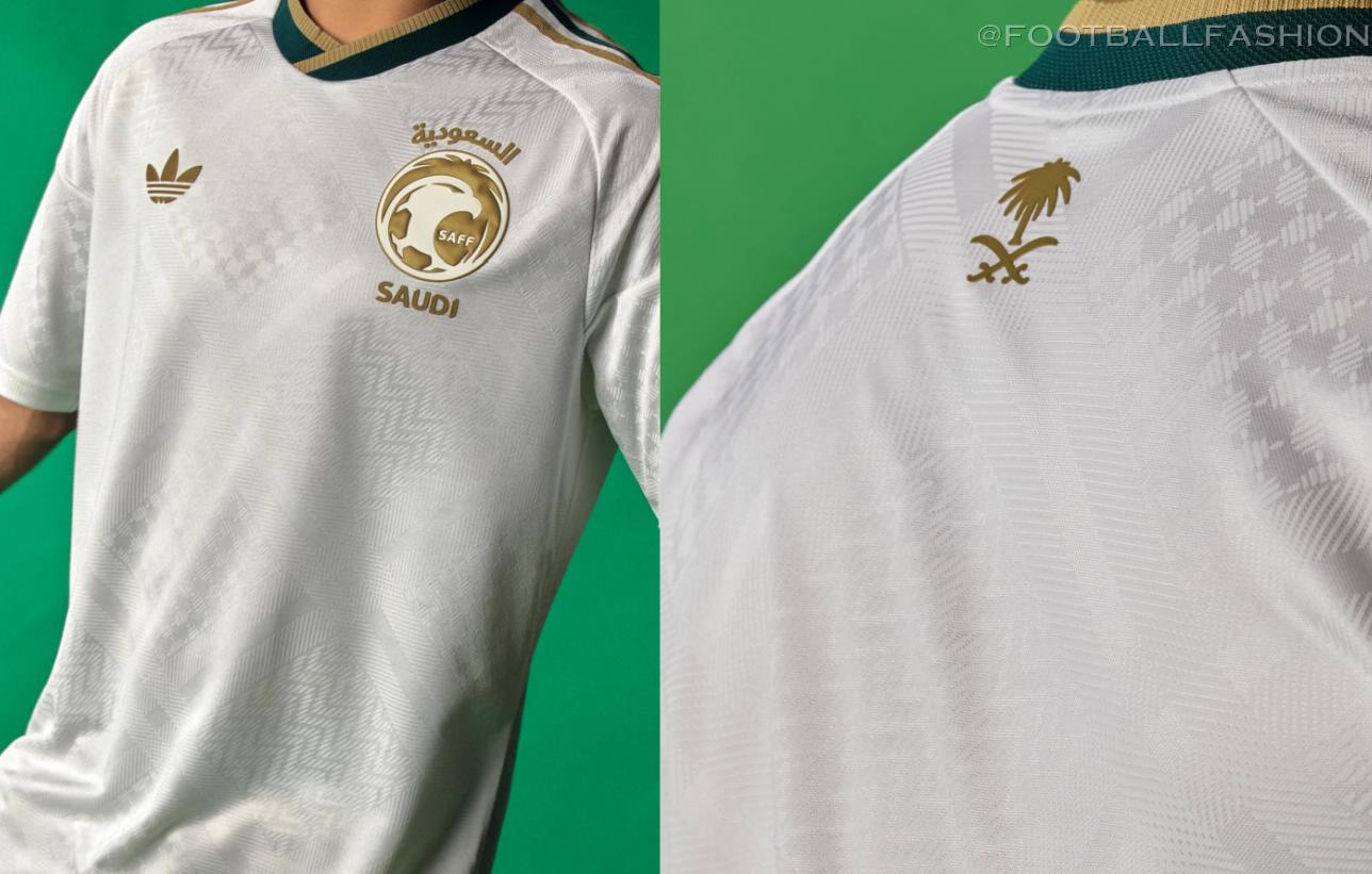 White Saudi Arabia World Cup 2026 Jersey away kit