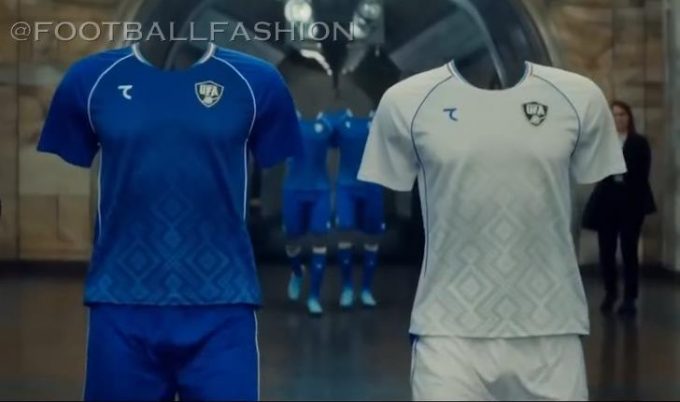 Uzbekistan World Cup 2026 home jersey by 7Saber featuring traditional patterns and UFA crest.