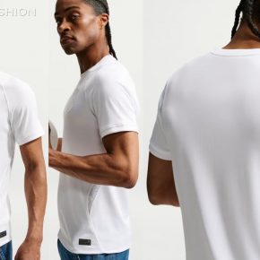 Nike Norway 2026/27 third kit jersey in all-white with platinum detailing featuring a textured fabric design and side panels.