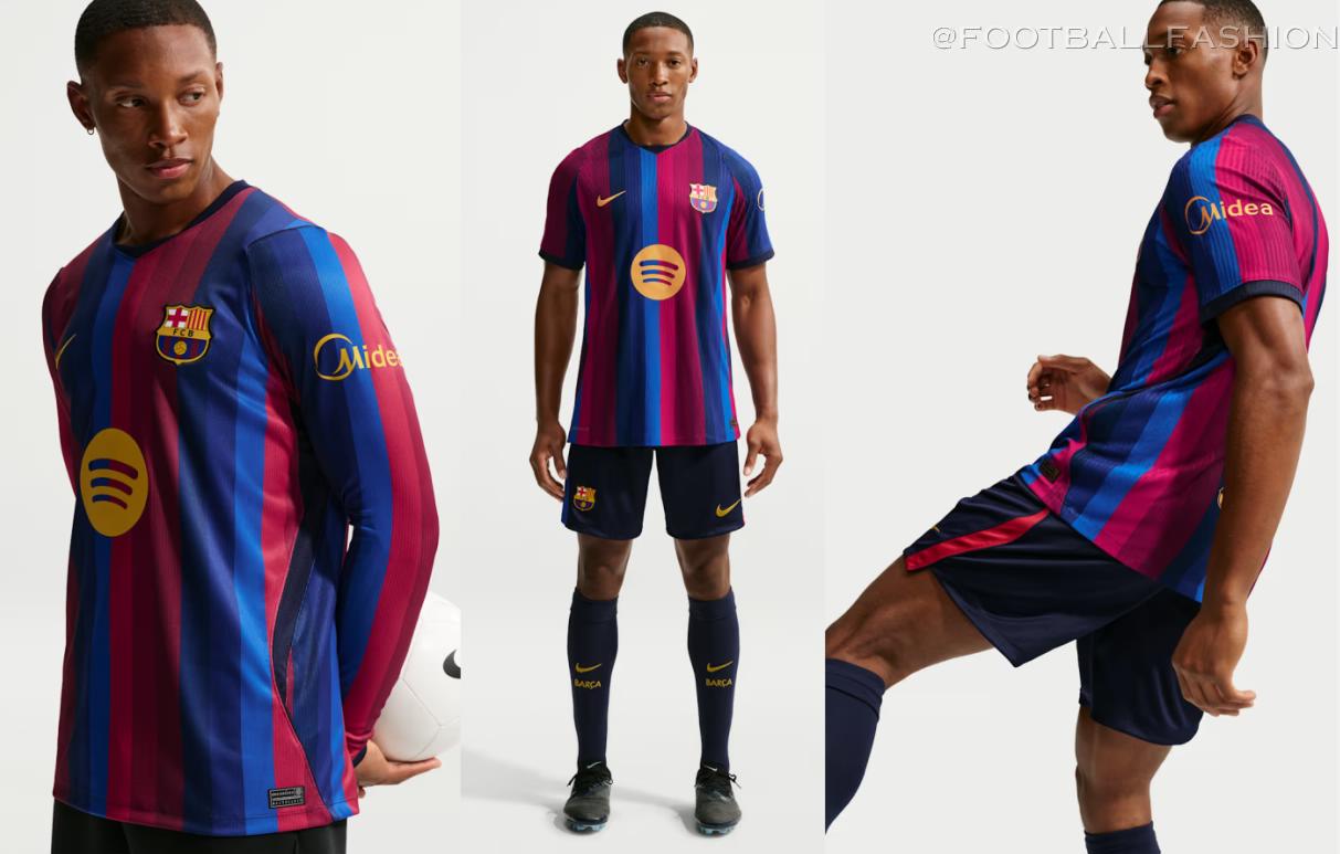 FC Barcelona 2026/27 Nike home jersey with blaugrana stripes