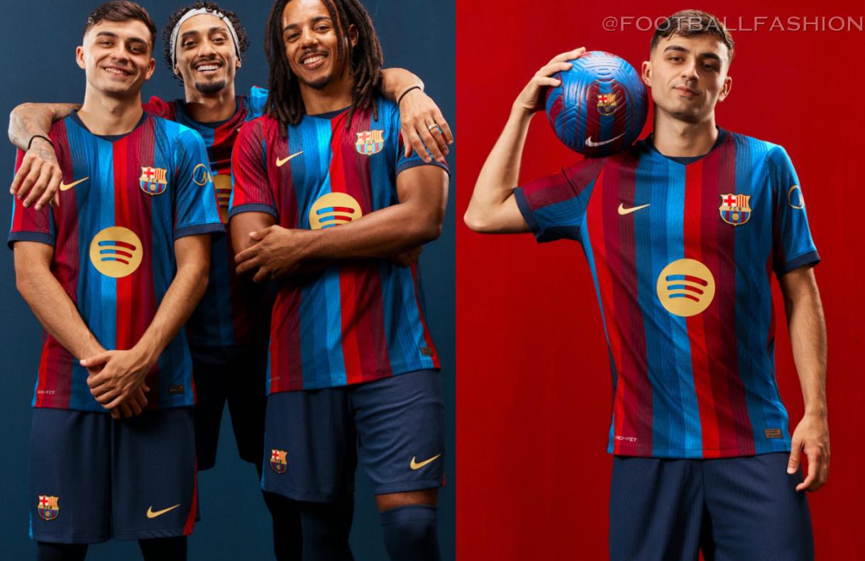 FC Barcelona 2026/27 Nike home jersey with blaugrana stripes
