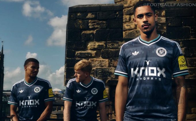 Newcastle 2026 Kit adidas night navy away jersey with vintage crest