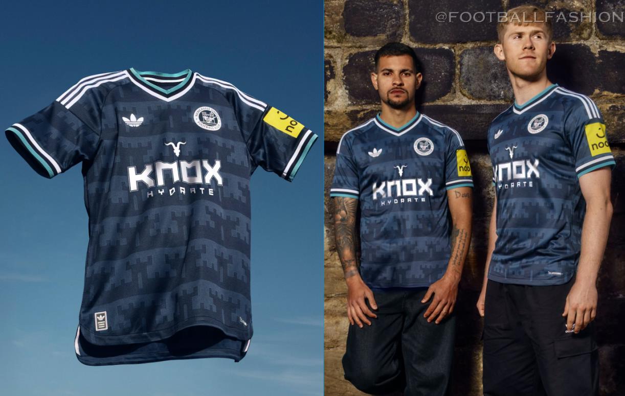 Newcastle 2026 Kit adidas night navy away jersey with vintage crest