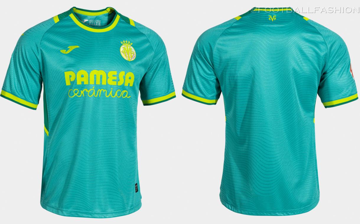 Villarreal CF 2026/27 home, away and third football jerseys