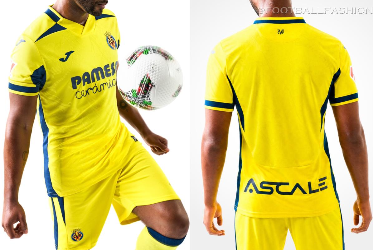 Villarreal CF 2026/27 home, away and third football jerseys