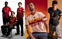 AS Roma 2026/27 adidas home, away, and third kit jerseys