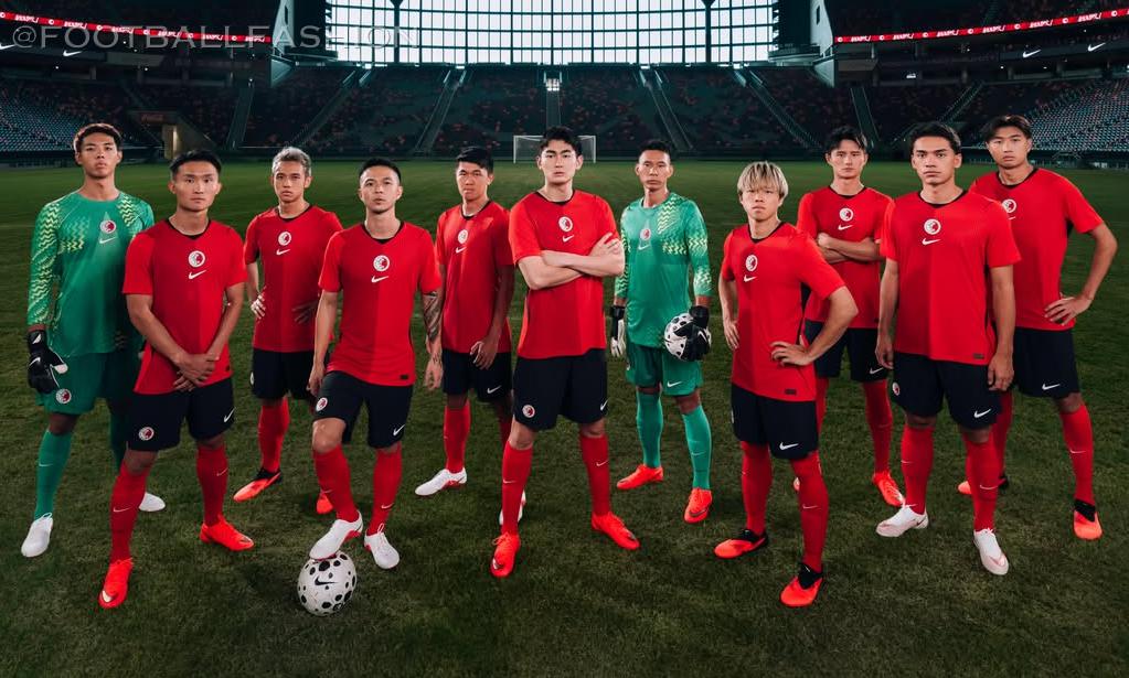 Hong Kong 2026/27 Nike home red and away white jerseys