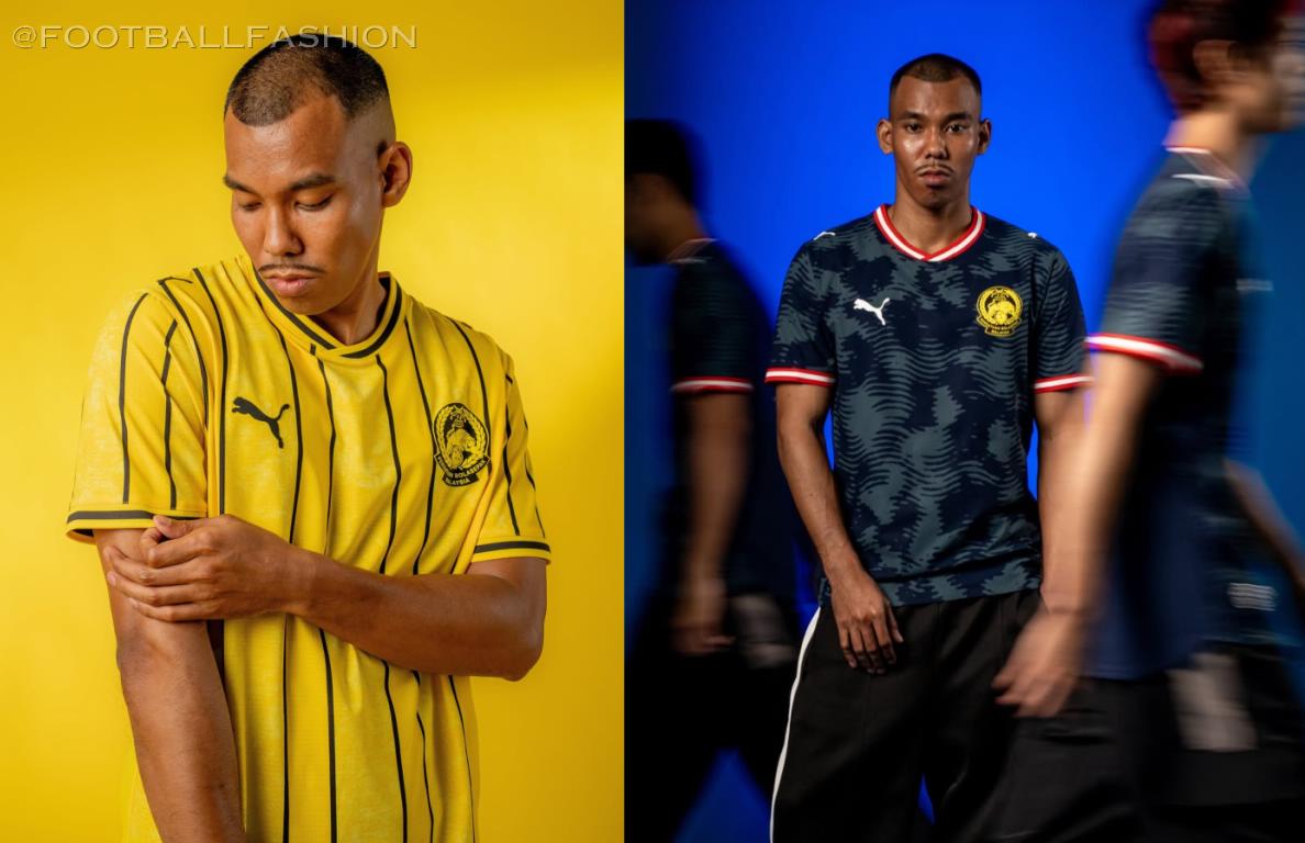 PUMA Malaysia 2026/27 Jersey home and away kits for the national football team