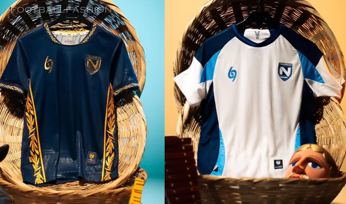 Nicaragua 2026/27 Jersey home and away kits by Orion featuring cultural elements and team crests