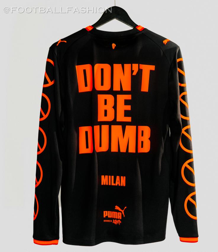 PUMA x A$AP Rocky Manchester City and AC Milan Don't Be Dumb lifestyle football jerseys